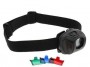 headlamp with colored lenses for night vision