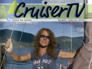 photo of Teena Clipston on cover of cruising lifestyle publication